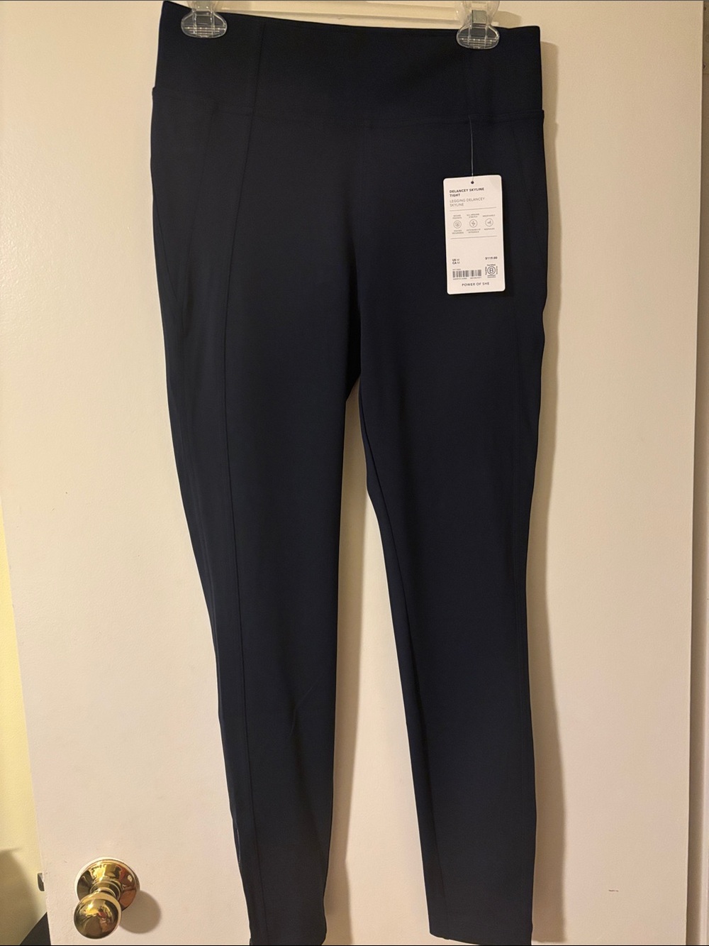 Athleta Stretch Slim Leggings - Navy